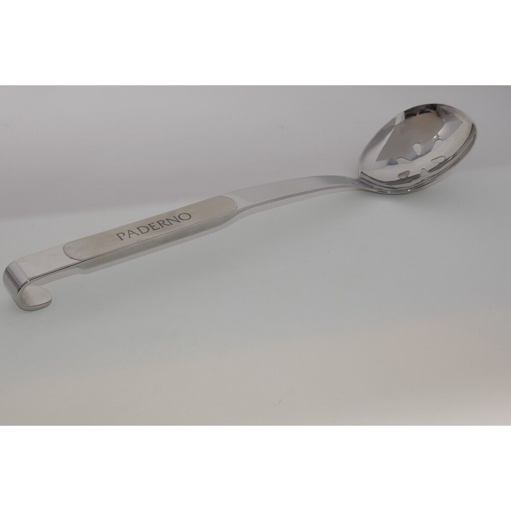 Paderno Stainless Steel Hanging Slotted Serving Spoon